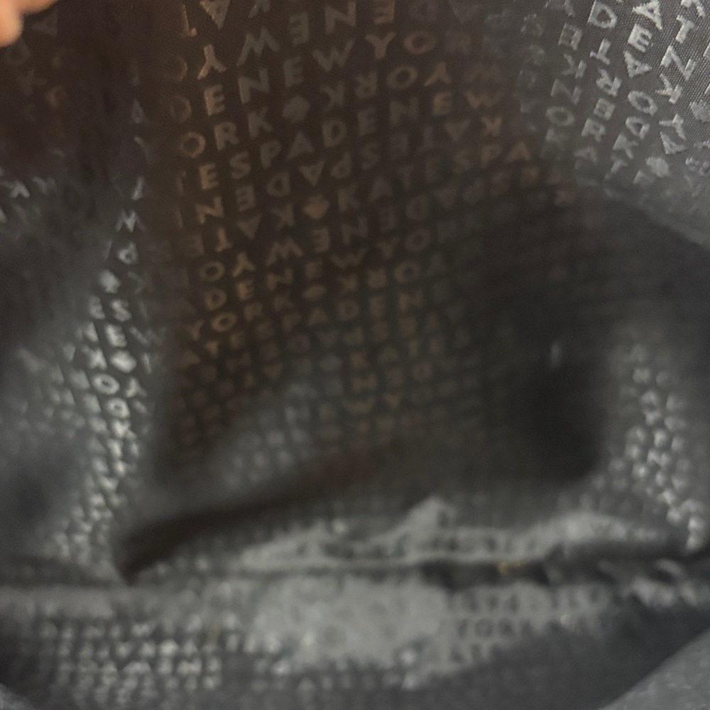 kate spade Black Leather Shoulder Satchel - Picture 7 of 14